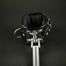 Leather cuffs with adapter handcuffs