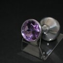 Jewel Plugs Aluminium with Straßstein – Violet...